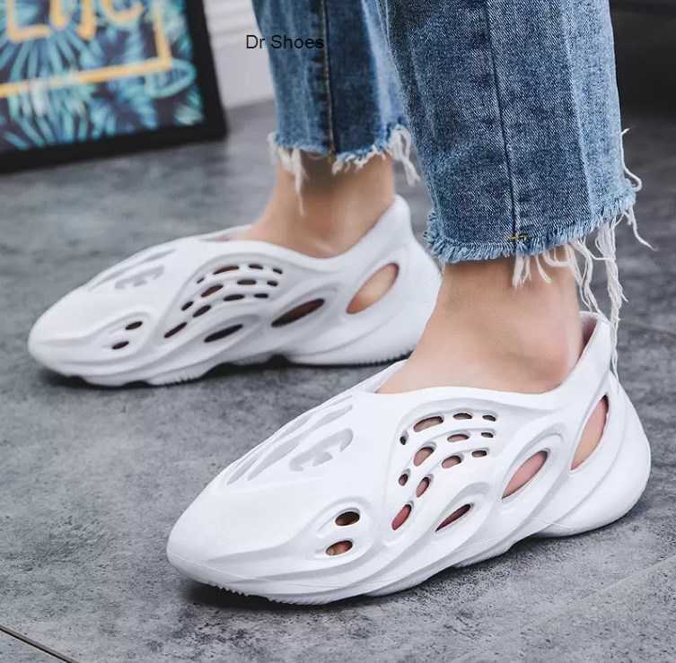 

Slippers Large Sandal Size Designer Coconut Hole Shoe Men Women Y Sandal Slipper Resin mens womens Slide Sandals 2022, Black