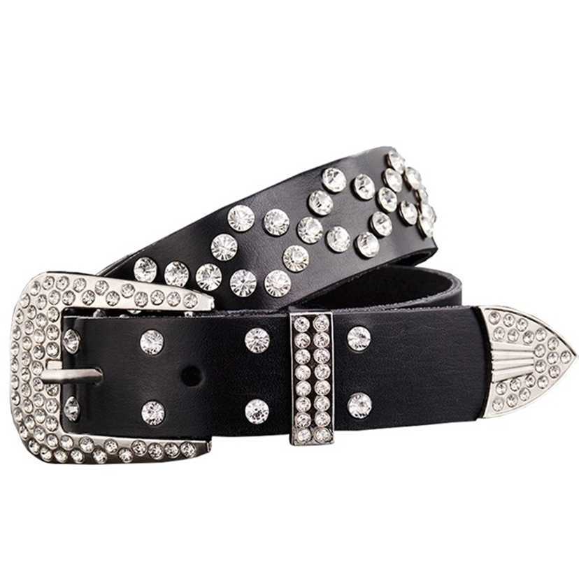 

Designer belts MEGJ 2023 Women's with Rhinestone leather new women's diamond belt 9TLZ factory outlet
