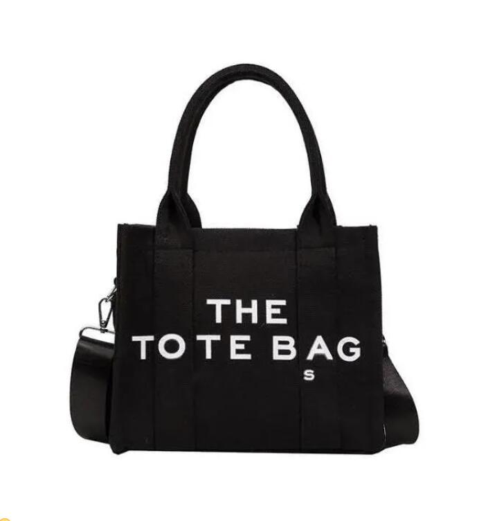 

Totes Bag Marc Tote Bag Large Handbag Shoulder Bags Women Designer Fashion Clutch Casual Canvas Handbags Summer Ladies Crossbody Letter Printing Purse Totebag
