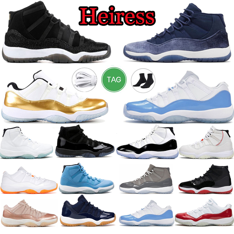 

Designer Jumpman 11 Basketball Shoes OG 11s Men Women Low Starry Sky Cherry Pantone Jam Legend Gamma Blue Pure Violet Outdoor Sports Sneaker Walking Shoe Size 36-47, #30 navy gum 40-47