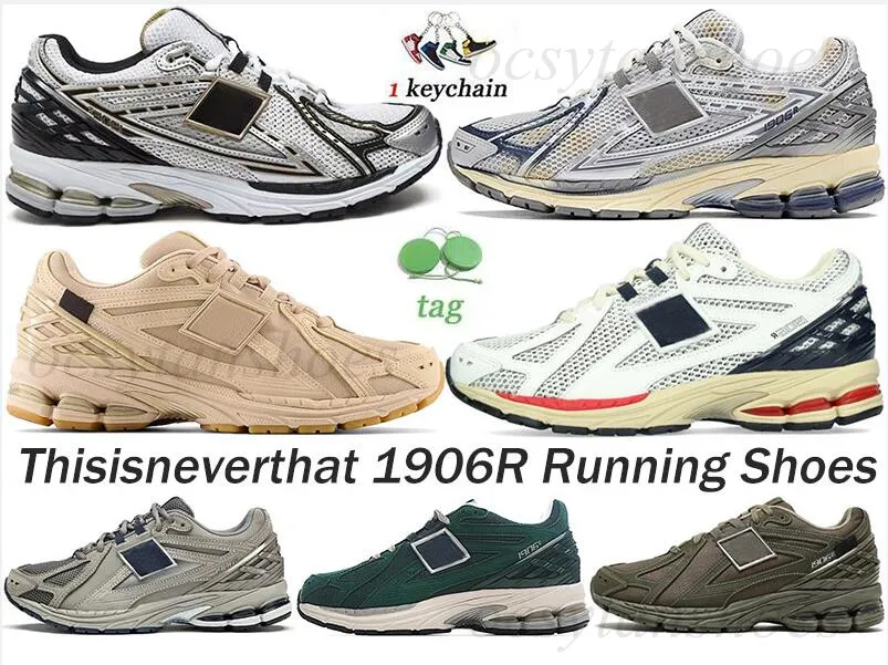 

1906R Thisisneverthat Running Shoes for Men nb Sports Shoe Mens Sneakers Womens Trainers Women Athletic Man Gray green brown silver Snea hIL, 3 36-45