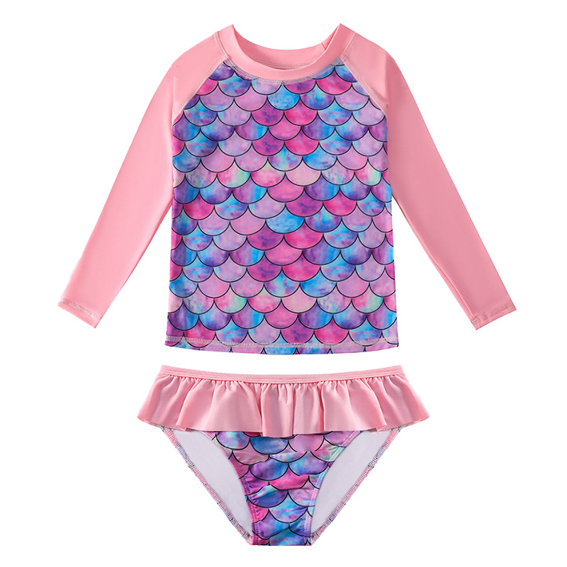 

Girls Sparkle Swimsuits Quick Dry Crossback One Piece Beach Swimwear Bathing Suit with Adjustable Strap 4-9 Years