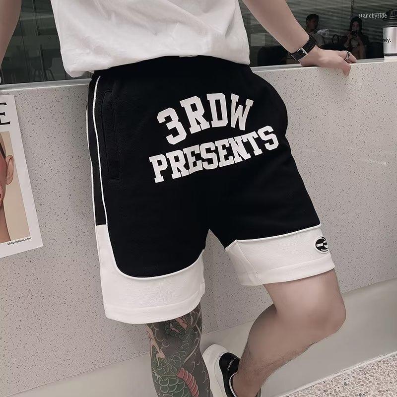 

Men's Shorts 2023 Spring Men's Korean Fashion White Harajuku High Street Clothing Leisure Breathable Sports, Black