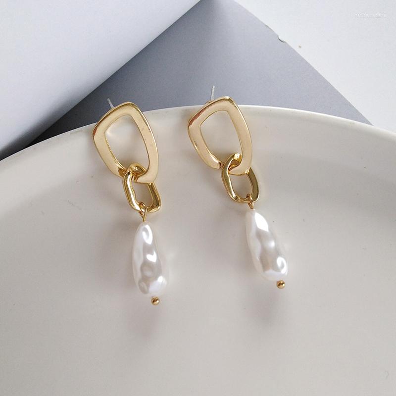 

Dangle Earrings Pearl Drop Sweet Jewelry Vintage Statement For Girls Women Gifts