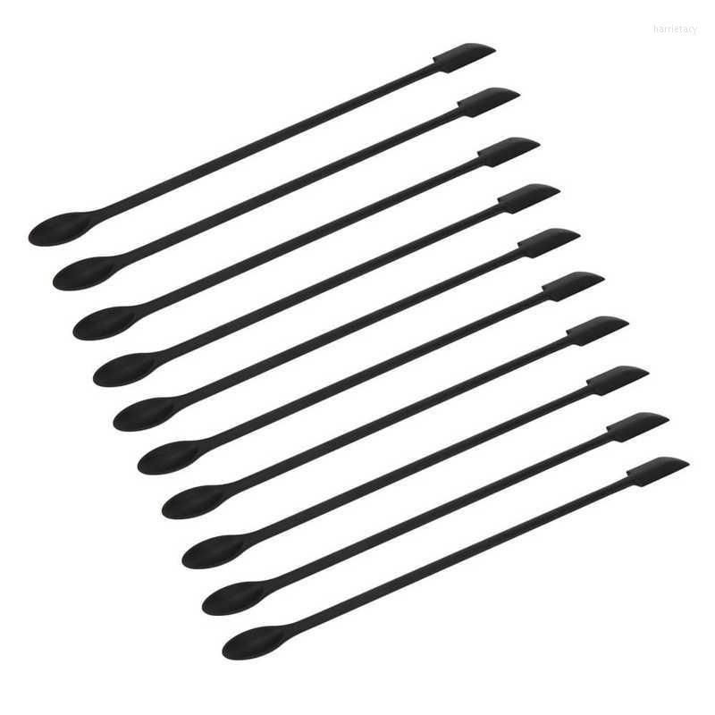 

Makeup Sponges 10Pcs Cotton Swab Silicone Scraper Flexible Extended Curved Design Integrated Double Head Eyelash Remover