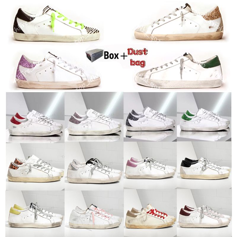 

2023 Casual Shoes Dirty Shoe Sneakers Shoes Designer Sneakers Goldenity Super Gooseity Star Classic Do-Old Snake Skin Heel Suede Citp size 3, Gdsr-204-8