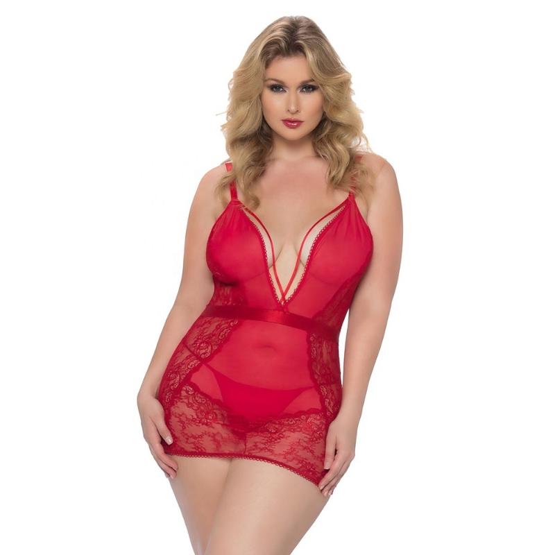 

Bras Sets Arrival Lace Transparent Woman Bodysuit Underwear Sexy Lingeries, Black