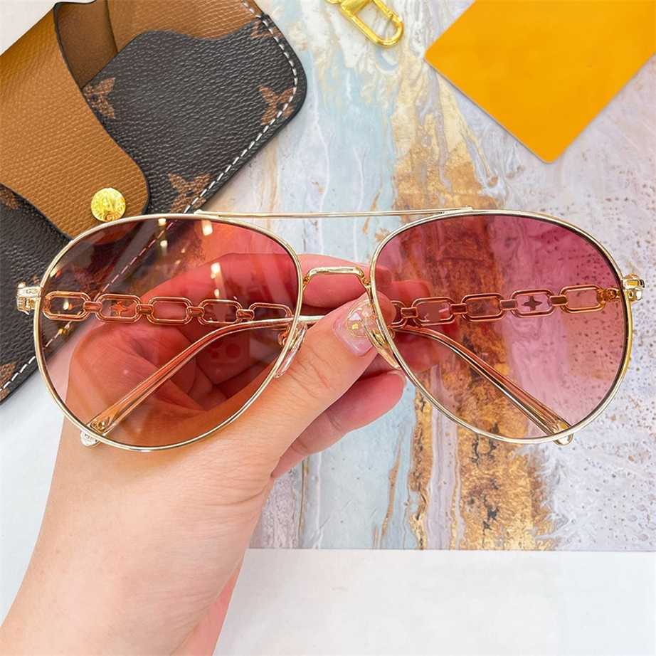 

Sunglasses 2023 new Xu Hongdou's metallic style advanced female 1539 classic aviator versatile concave tourism sunglasses
