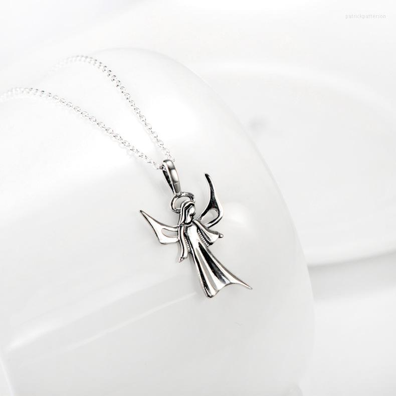 

Pendant Necklaces Christian Angel Virgin Mary Necklace Fine Jewelry Collares