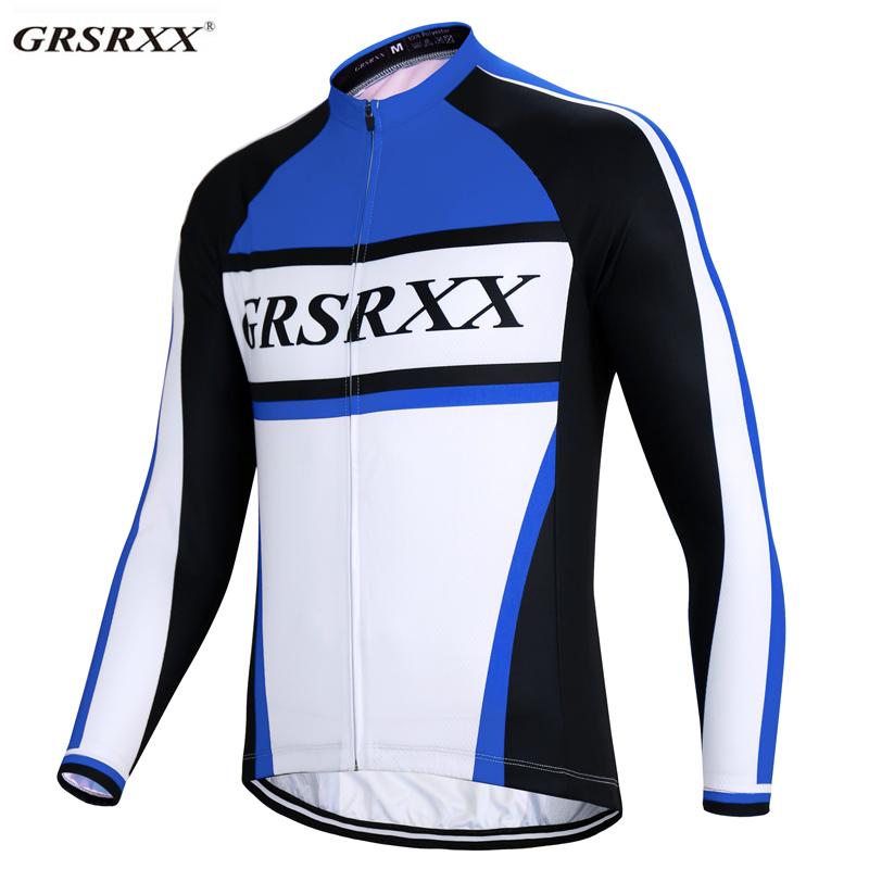 

Racing Jackets GRSRXX Cycling Jersey Mountain Bike MTB Long Sleeve Quick Dry Downhill Males' Bicycle Team Sports Clothing, Gm-cy-12504