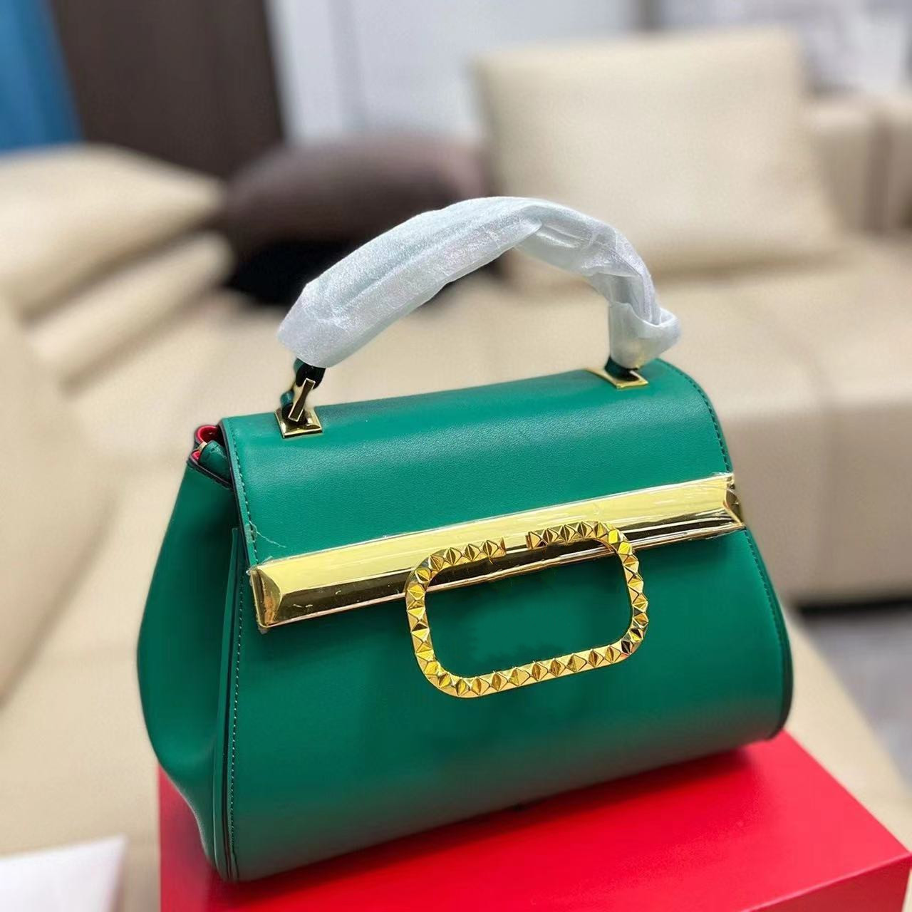 

Fashion evening bag Women's Handbag Purse One Shoulder Cross-body Tote Bag High-quality leather clamshell can carry large capacity handbag satchel, Blue