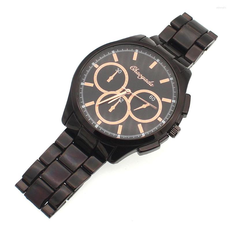 

Wristwatches CHAOYADA 2023 Fashion Quartz Watch Men Watches Top Male Clock Business Mens Wrist Hodinky Relogio Masculino, Silver white face