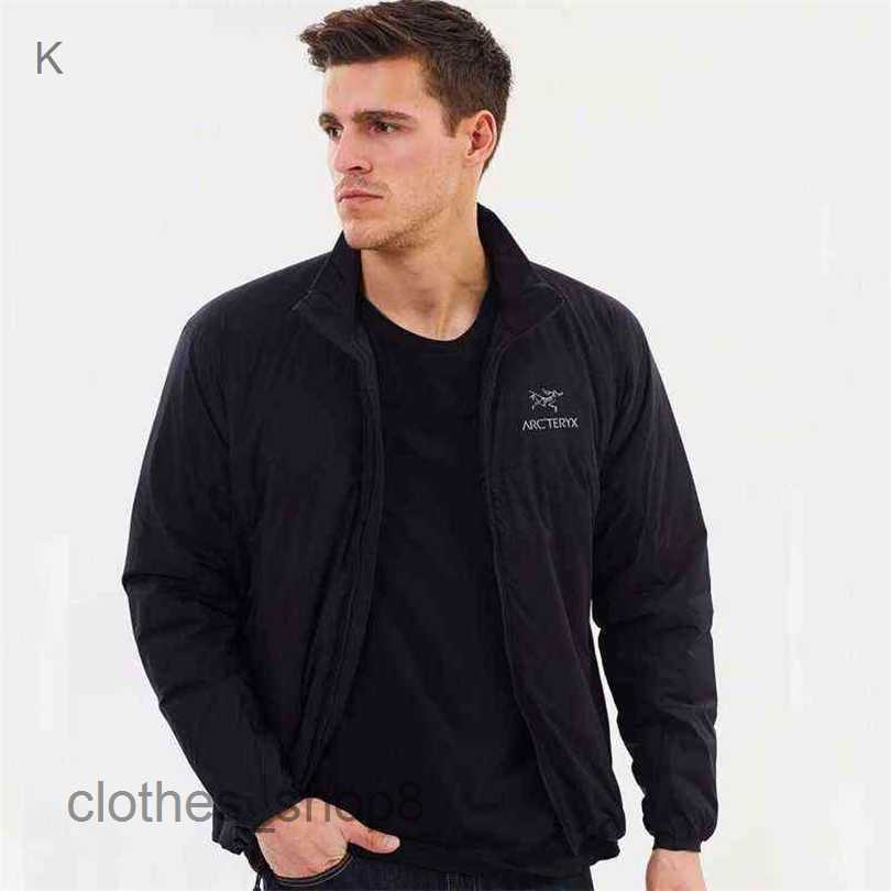 

Atom Coats Jackets Men's Arc'teryss Brand Jacket Designer Lt Slim Fit Cotton Shirt Autumn and Winter Lightweight Warm Water Proof QTV2, Olive dracaena