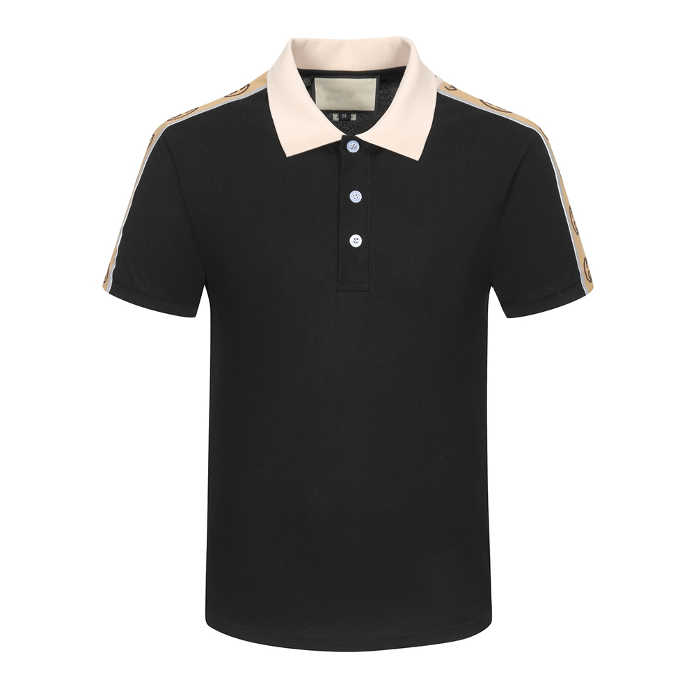 

Men's Polo Shirt Golf Shirt Designer cotton Top Anti-wrinkle Casual Shirt Simple logo Fashion Slim Lapel Polo Shirt Size M-3XL TO26015, Red