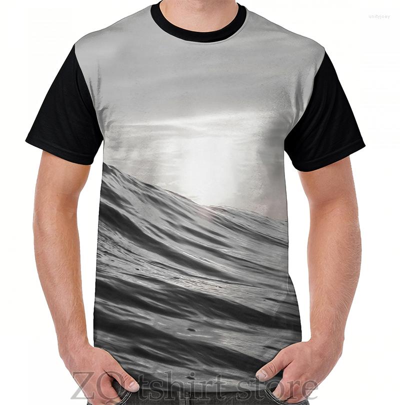 

Men' T Shirts Motion Of Water Graphic T-Shirt Men Tops Tee Women Shirt Funny Print O-neck Short Sleeve Tshirts