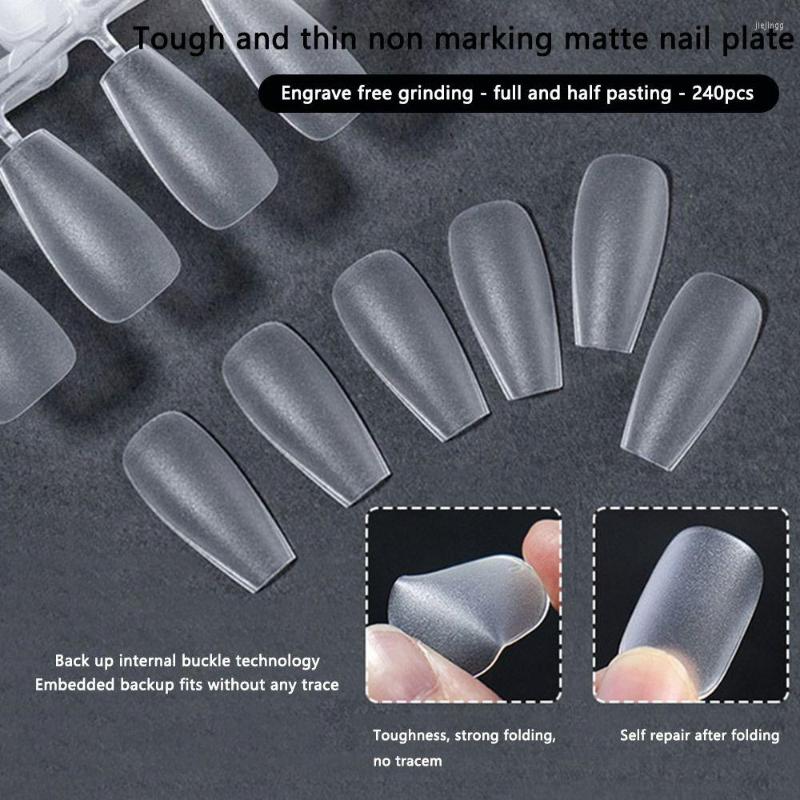 

False Nails Tool Nail Art Press On Accessories Gel Tips Almond Square Coffin Fake Full Cover