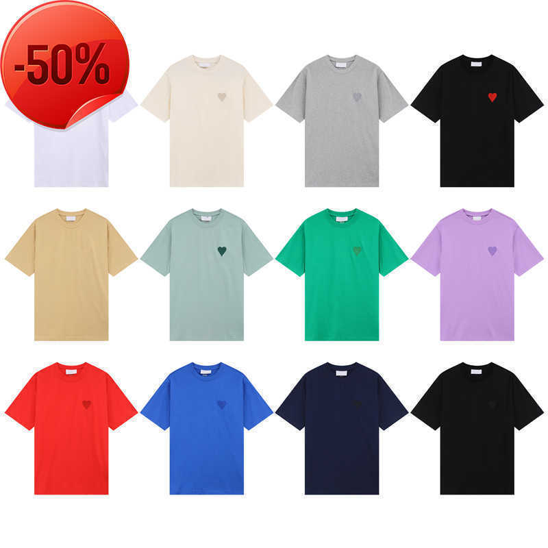 

Men's T-shirts 2022new Newest Mens Women Designer of Luxury Amis t Shirt Fashion Men s Casual Tshirt Man Clothing2vcg, 10