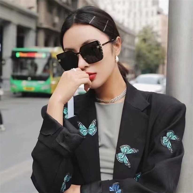 

Sunglasses 2023 new New online red women's small scented with advanced sense ins fashionable round face and sunscreen sunglasses