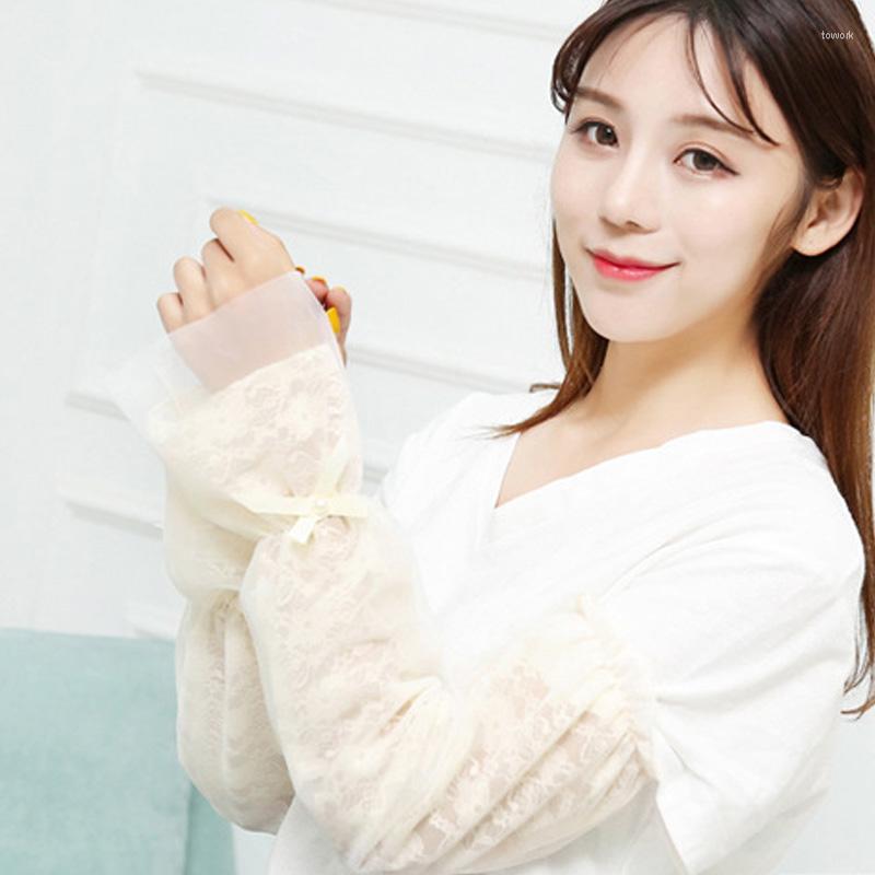 

Knee Pads Fashion Women Warm Soft Gloves Lady Winter Autumn Section Outdoor Driving Accessories Apparel Warmers Fake Sleeves Cuff