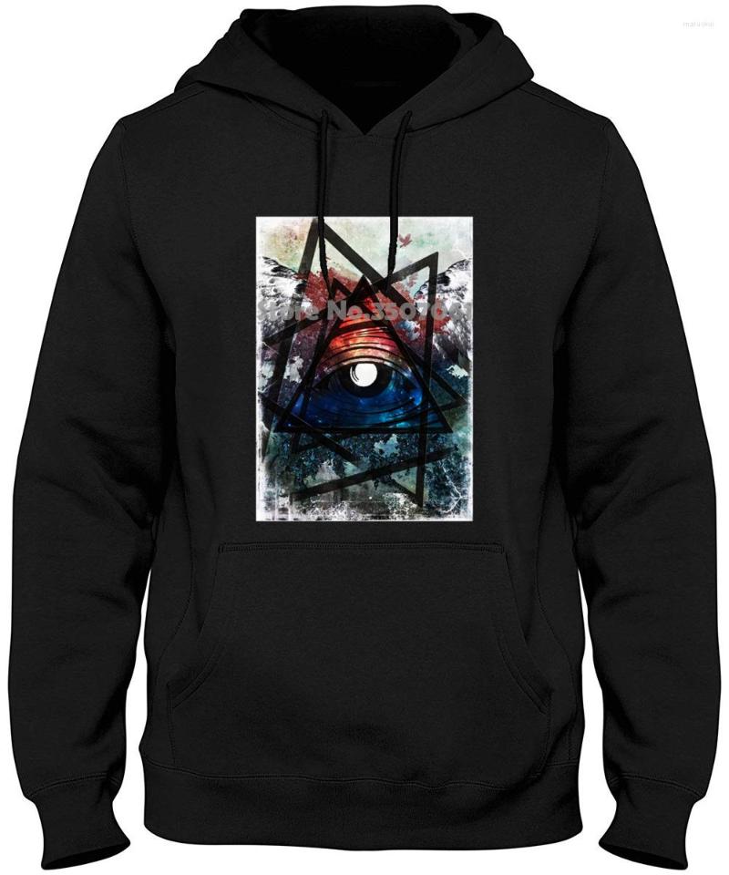 

Men's Hoodies All Seeing Eye Trippy Illuminati Illuminaten Cotton For Men & Sweatshirts, Women pink