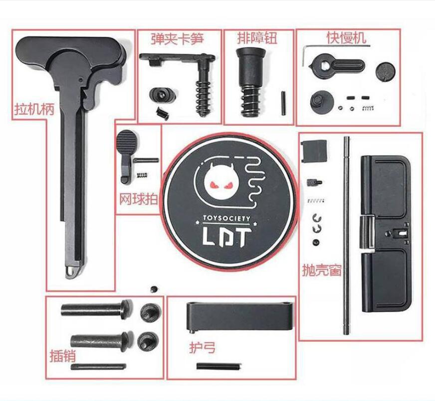 

Scopes 5 Sets Extended Takedown Pivot Pin With Detent Spring .223/5.56 Replacement Lower Parts Kit For Ar15 Drop Delivery 2022 Tact Dh87B, Black