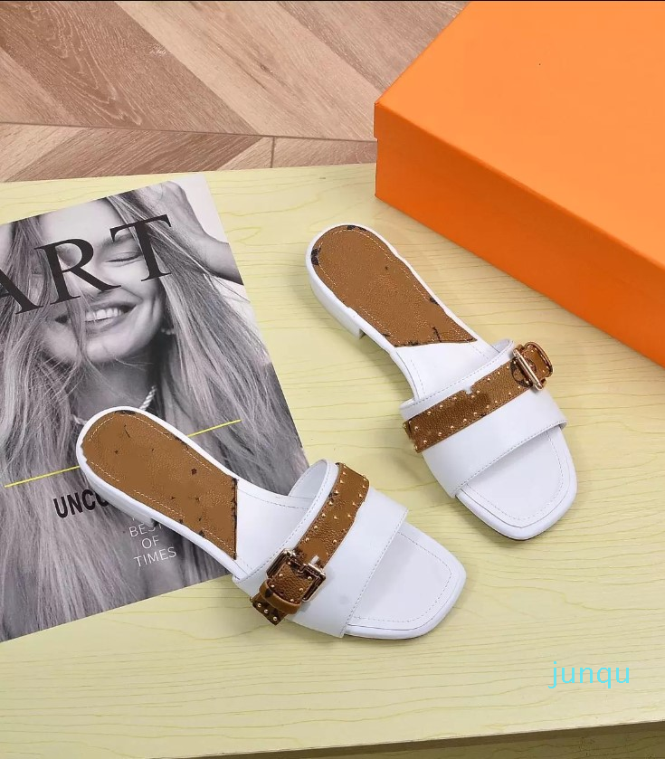 

Men Women Slip-On Designer Slippers Sliders Slides Sandals Flat Woody Mules Desert Sand Black White Outdoor Mens Slipper Slide Slider Sandal Scuffs 0427, 03