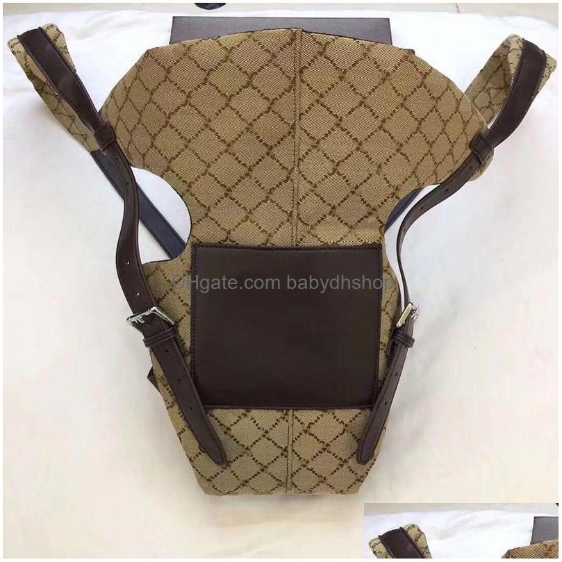 

Evening Bags Baby Bag Front Strap Grid Kids Carriers Fashion Mtifunction Safety Backpacks Mummy Maternity Nursing Handbag Drop Deli Dhn5U, Blue