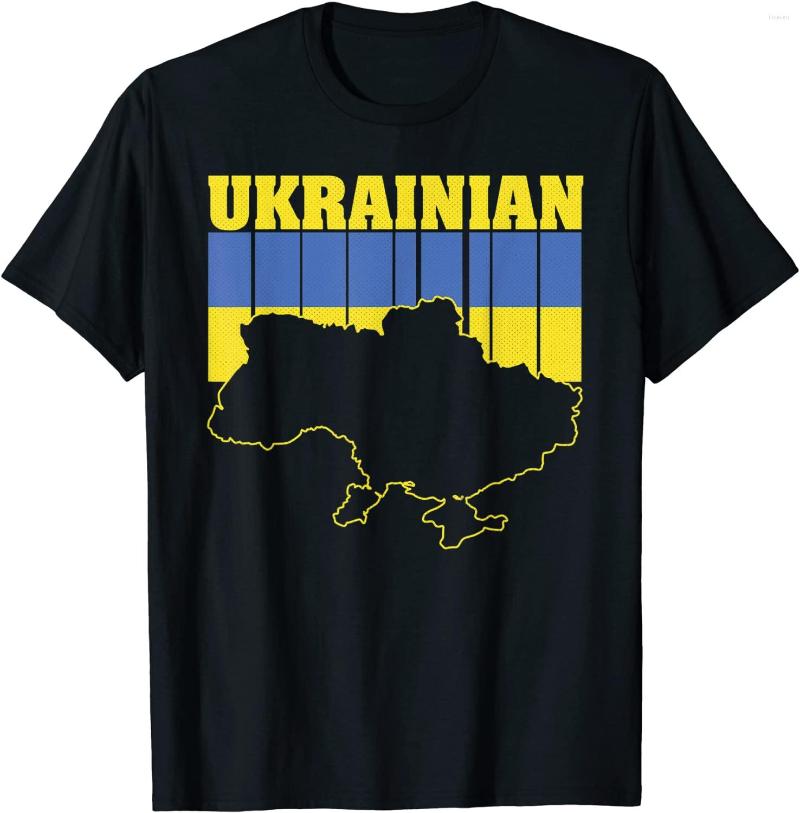 

Men' T Shirts Ukraine Coat Of Arms Ukrainian Trysub Flag Men T-Shirt Short Sleeve Casual Cotton O-Neck Summer, Black