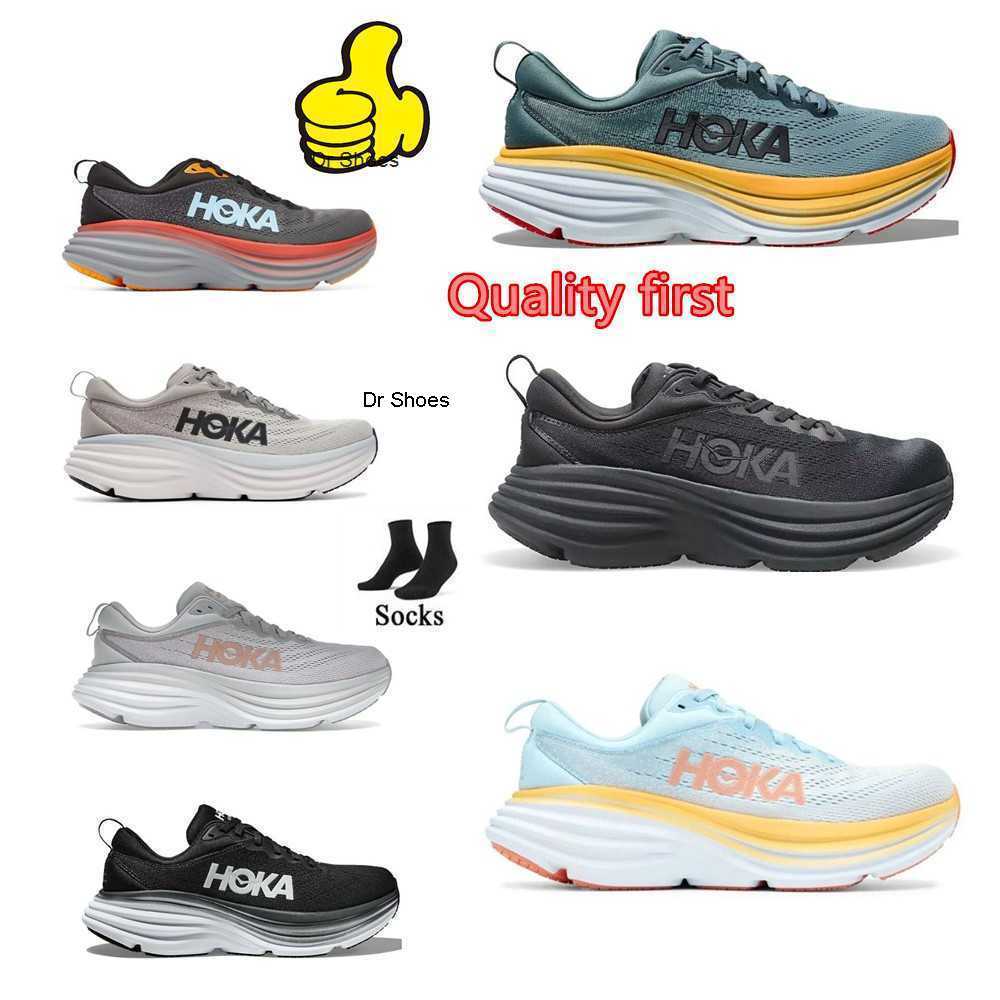 

Running shoes for men Cushioned shoes womens hoka bondi 8 Clifton Lunar Rock runner mens sports sneakers trainers fashion, As shown in the figure