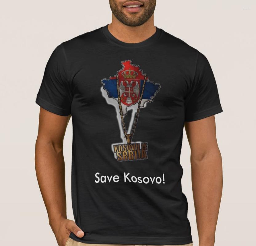 

Men' T Shirts Keep Kosovo Part Of Serbia Is Support Movement T-Shirt. Summer Cotton Short Sleeve O-Neck Mens Shirt -3XL, Navy blue
