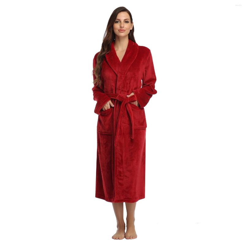 

Women' Sleepwear Couple Autumn Winter Thick Warm Night Robe Flannel Home Clothes Women And Men Loose Casual Lounge Coral Velvet Negligee, 12