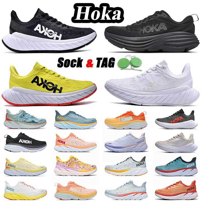 

HOKA ONE Bondi 8 casual shoes mens sneaker triple black white Amber Yellow summer song Anthracite Castlerock Goblin Blue men women designer, Bondi8 (4) lilac marble