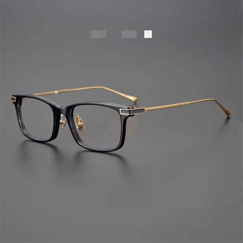 

Sunglasses 2023 new Japan 999.9 high-end glasses frame male myopia Chen Daoming Ye Jingyan same pure titanium big face transparent
