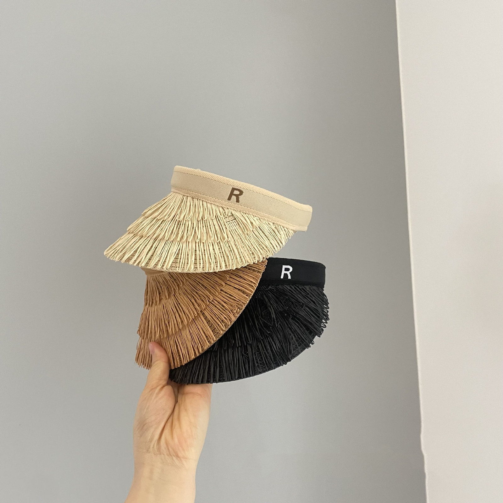 

Caps Hats Parent-child Straw Hat Mother Kids Summer Sun Visor Hat Beach Hat Sun Protection Foldable Holiday Hat Children's Cap 230313, Beige