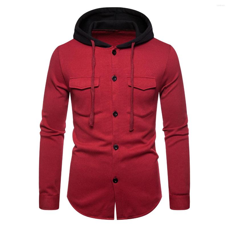 

Men's Hoodies Fashion Hoodie Cardigan Casual In Autumn And Winter Streetwear Tops, Black