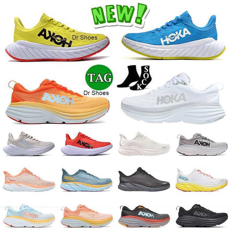 

Sports Hoka Bondi 8 Running Shoes Hokas One Carbon X2 Clifton Outdoor Sneakers Amber Yellow Triple White Diva Blue Citrus Goblin Blue Hot, Bondi 8 (2) tripe white