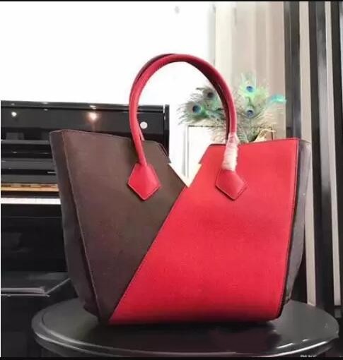 

women totes bags Fashion Quality kimono bag handbag Hot Sell Newest Style Classic Shoulder Bags M40460#, Red