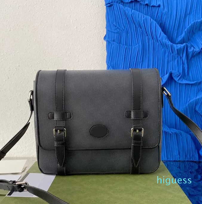

Designer-Classic Luxurys Designers bags Men Messenger Shoulder Bag Pouches Tote Black Web Tiger Snake Wallet Totes Handbags Crossbody Purse2170, Color 1