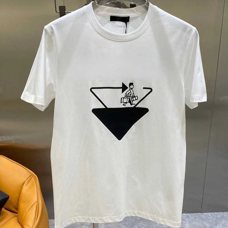 

Plus size short sleeved t shirt men women sweatshirt designer tshirt print round neck pullover tee summer cotton Tshirt fashion tshirts 4xl 5xl, White-1