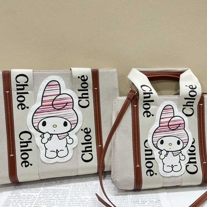 

woody Designer Tote Bag with 23 New Year of the Rabbit Exclusive Canvas Shopping Baggo Out Big Bags and High Looks PF4O
