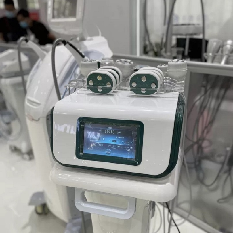 

2023 High intensity 8 in 1 fat burining 80K vacuum cavitation system RF machine