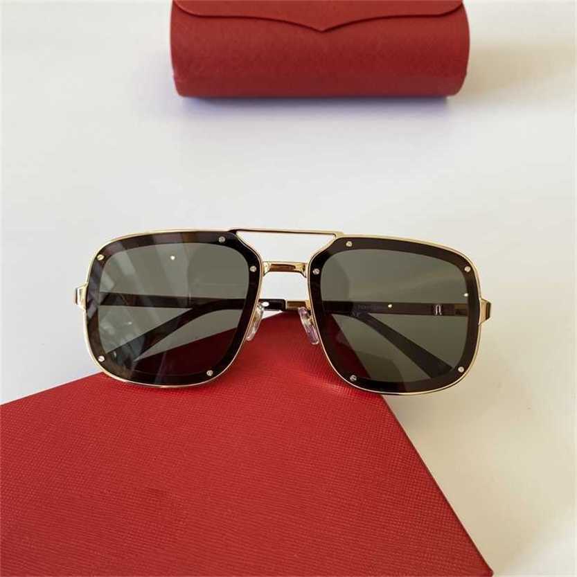 

Sunglasses 2023 new Premium CA card fashion metal female comfortable outdoor driving men's sunglasses matching box