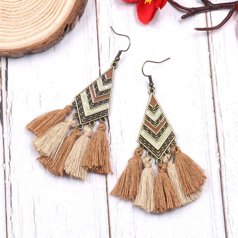 

Hoop Earrings 2023 European And American Personality Fashion Long Tassel Women's Light Luxury Elegant Simple Jewelry Gift Trend