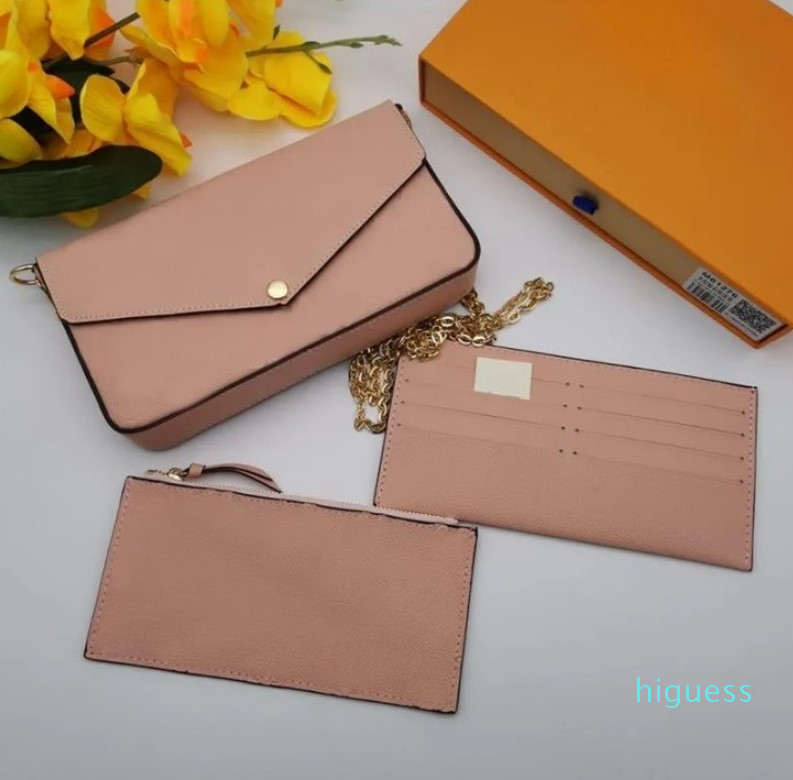 

Designer-woman wallet For Men women Purse Printed flower genuin leather Wallets Fashion Designer small purses card holder Wallet with211j, Genuine leather 999