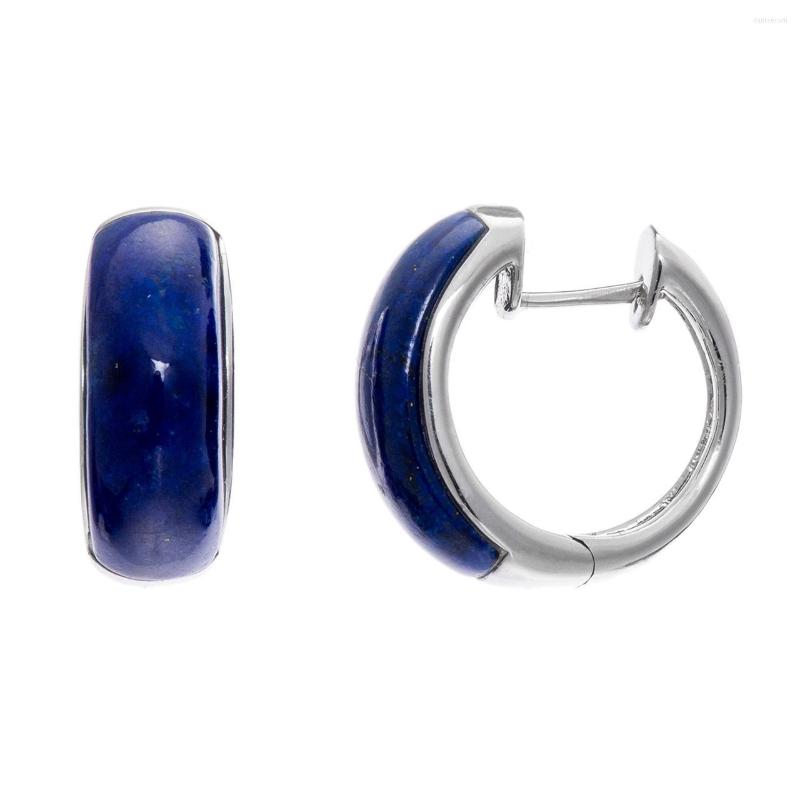 

Hoop Earrings Lapis And White Mother Of Pearl Red Agate Rhodium Over Sterling Silver Natural Rainbow Amethyst Unique