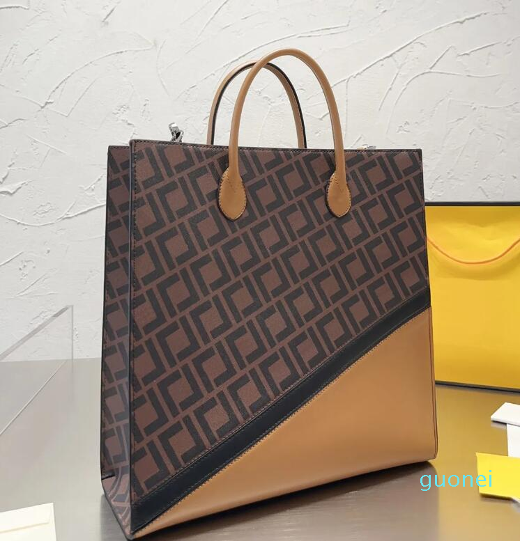 

designer bag men tote bag large Briefcase shopper luxurys handbags women Luxury Bag color matching shoulder shopping bags 2023, Fcm01 37x38cm