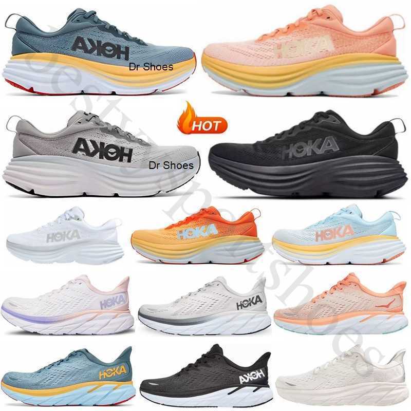 

2022 HOKA ONE Clifton 8 Running shoes Women Men Athletic Shoe Shock Absorbing Road Fashion Mens Womens Sneakers highway climbing online Size
