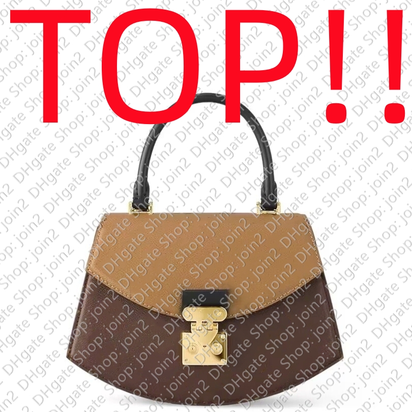 

Totes TOP. M46548 TILSITT Handbag Designer Purse Cross Body Clutch Evening Bag Hobo Luxury Wallets Pochette, Brown