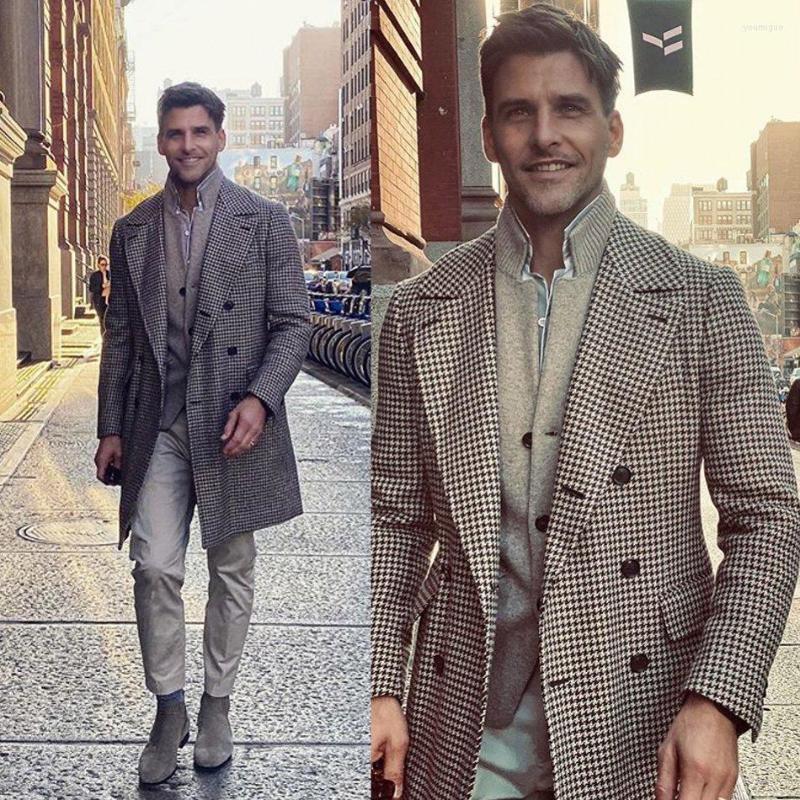 

Men's Suits Fashionable Mens Wool Blend Notched Lapel Terno Masculino Leisure 3 Button Men Suit Custom Made, Beige