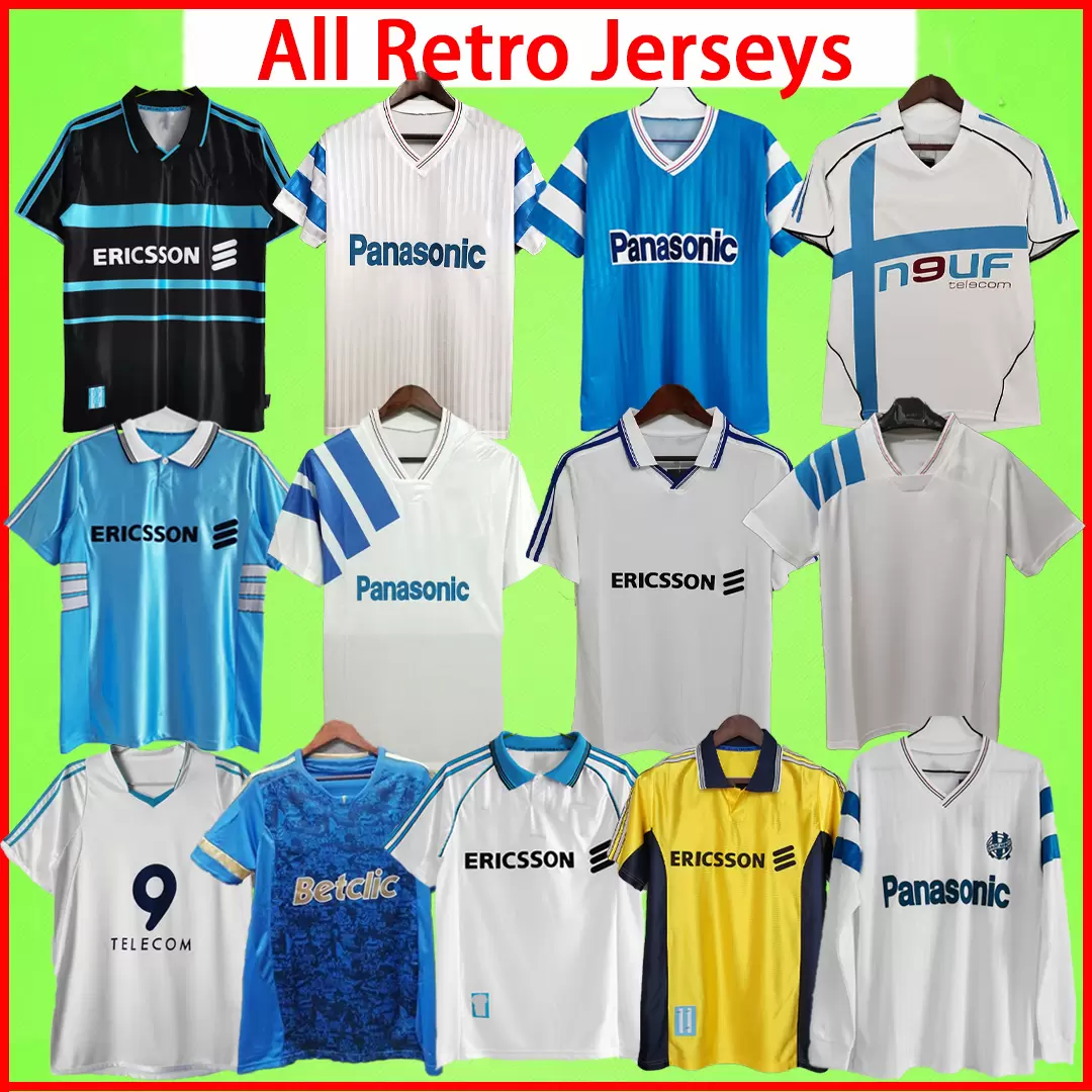

Maillot de foot Marseilles retro soccer jerseys 1990 1991 1992 1993 1998 1999 2000 2003 2004 2005 2006 2011 2012 PIRES vintage Football Shirt 90 91 92 93 98 99 00 03 04 05 06, 90/91 long sleeve